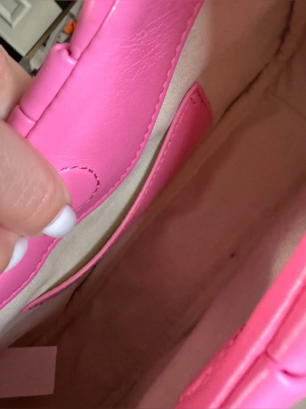 Nwot JW PEI Gabby pink hobo bag